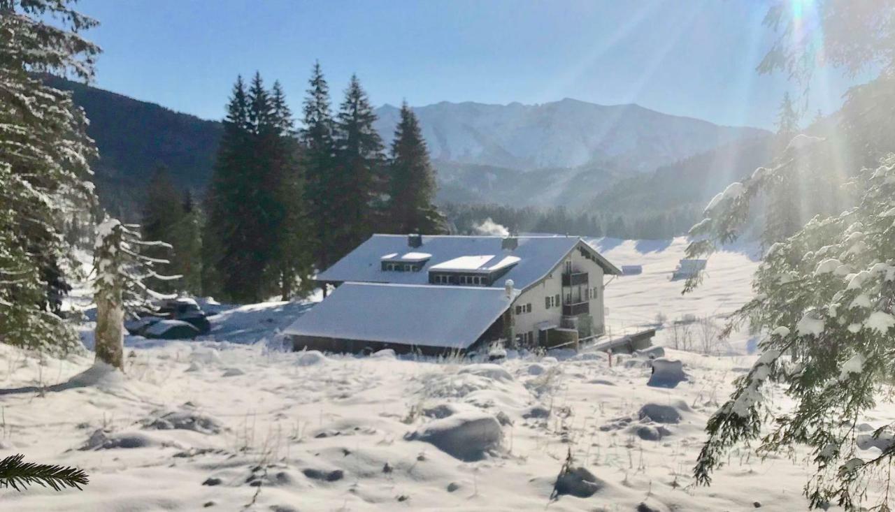 Spitzing Lodge Ferienwohnungen Spitzingsee Exterior foto