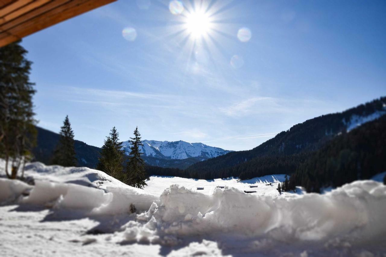 Spitzing Lodge Ferienwohnungen Spitzingsee Exterior foto